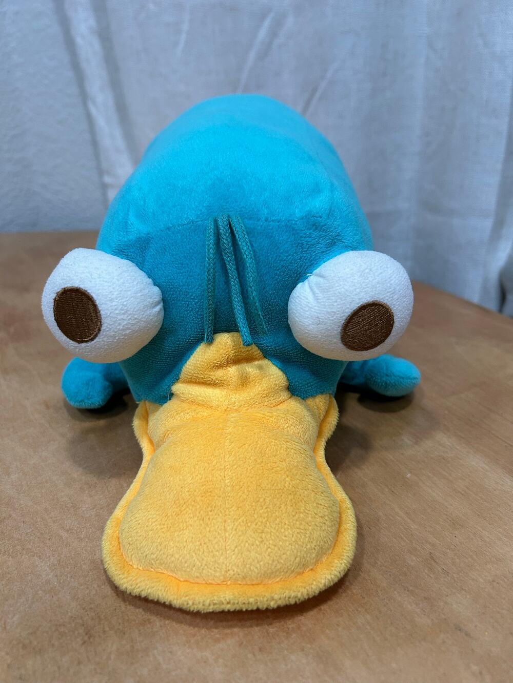 Disney Parks Perry The Platypus Agent P Large 17" Plush Stuffed Animal Toy EUC